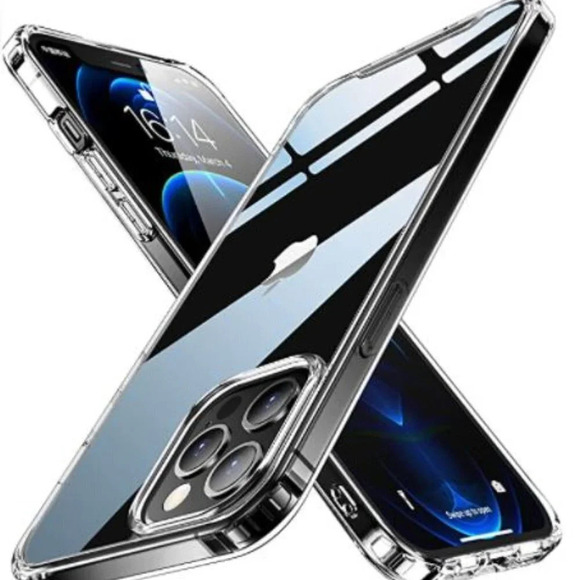 New Crystal Clear Case iPhone 12 Pro Max - Picture 2 of 12